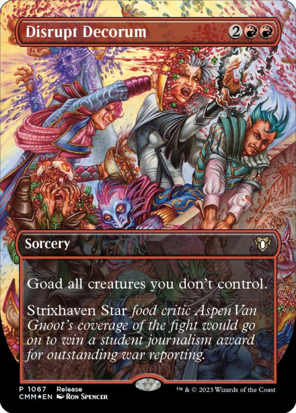 Disrupt Decorum (Release Foil)