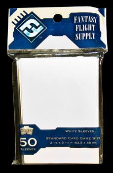 Fantasy Flight Supply – Fundas para cartas Blanco