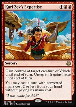 Kari Zev’s Expertise (Prerelease Foil)