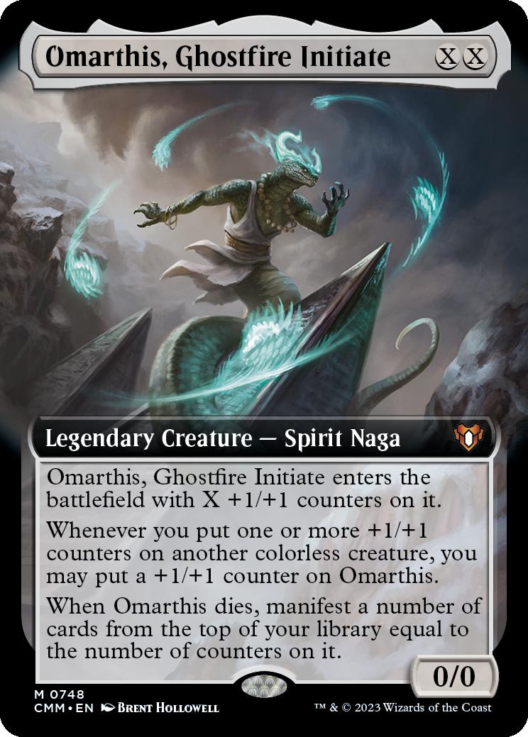 Omarthis, Ghostfire Initiate (Extended Art)