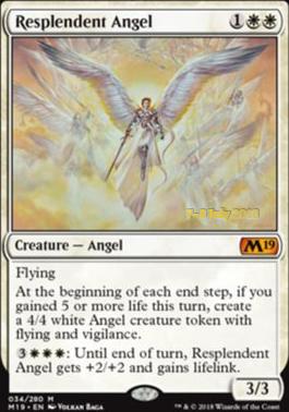 Resplendent Angel (M19 – Prerelease Foil)