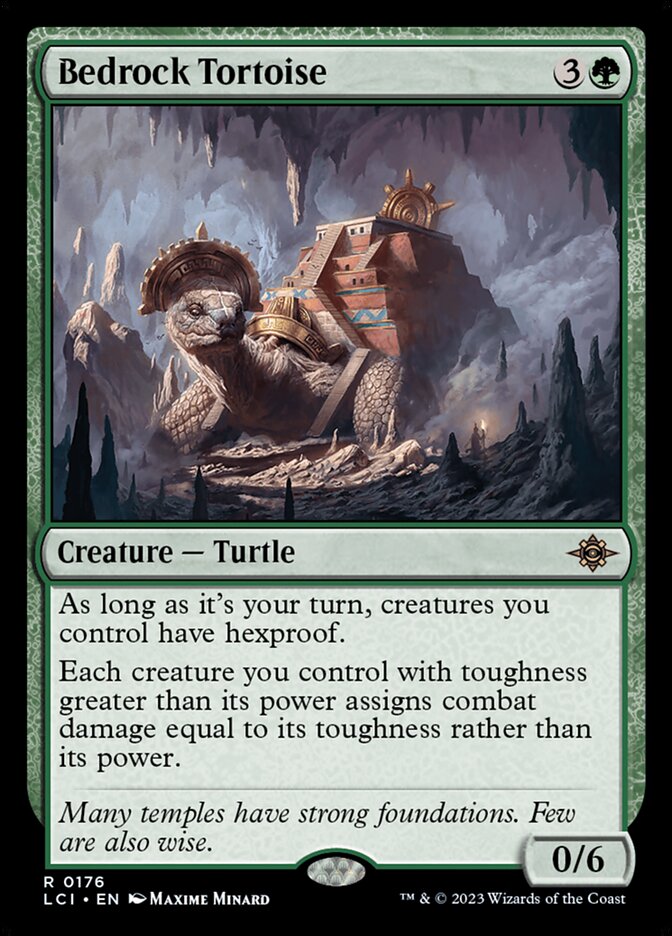 Bedrock Tortoise Foil