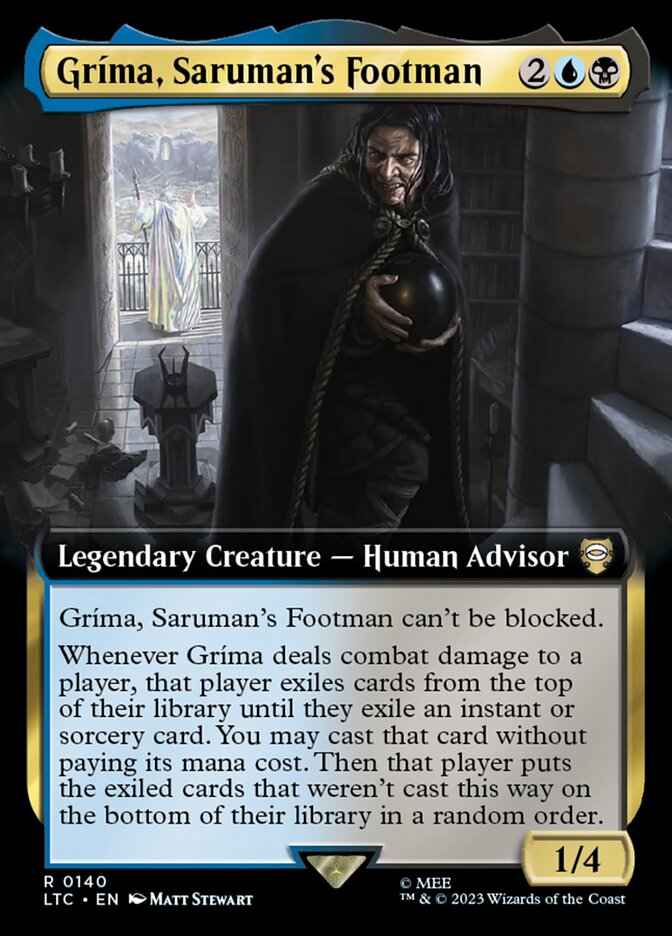 Grima, Saruman’s Footman (Extended Art)