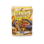 DRAGON SHIELD – SLEEVES STANDARD GOLD SIZE MATTE (100)