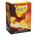 DRAGON SHIELD – SLEEVES STANDARD EMBER SIZE MATTE DUAL (100)