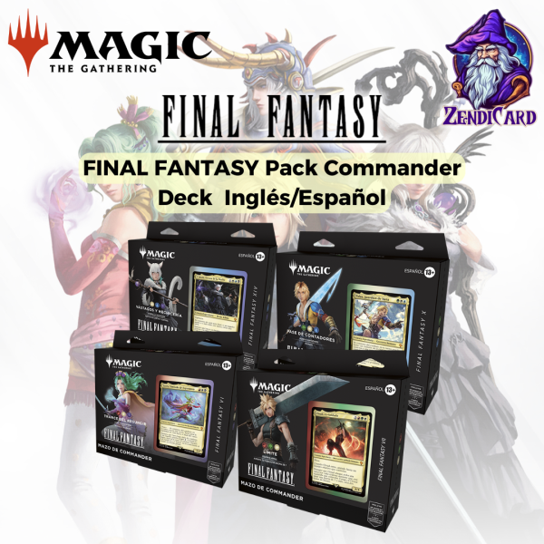FINAL FANTASY Pack Commander Deck Inglés