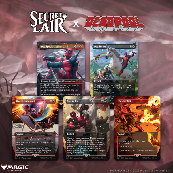 PREVENTA - Secret Lair Marvel Deadpool