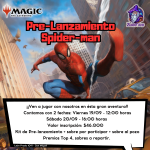 Pre-Lanzamiento Spider-Man MTG