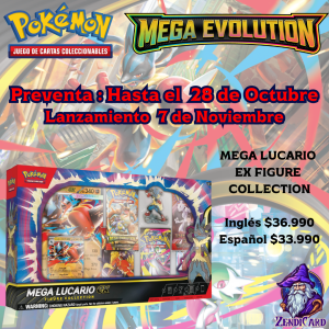 MEGA LUCARIO  EX FIGURE  COLLECTION