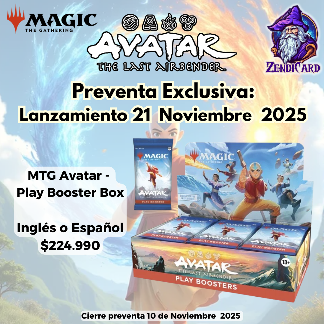 MTG Playbooster Display Avatar The Last Airbender