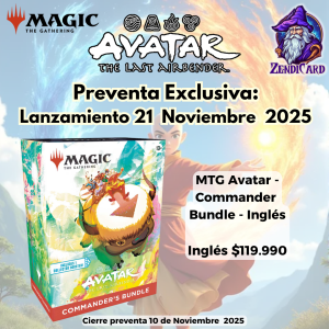 MTG Commander Bundle: Avatar The Last Airbender Inglés