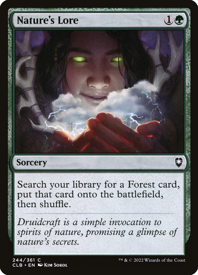 Nature’s Lore (Foil) (ING)