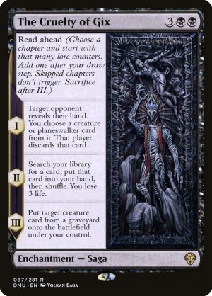 The Cruelty of Gix (Foil) (ING)