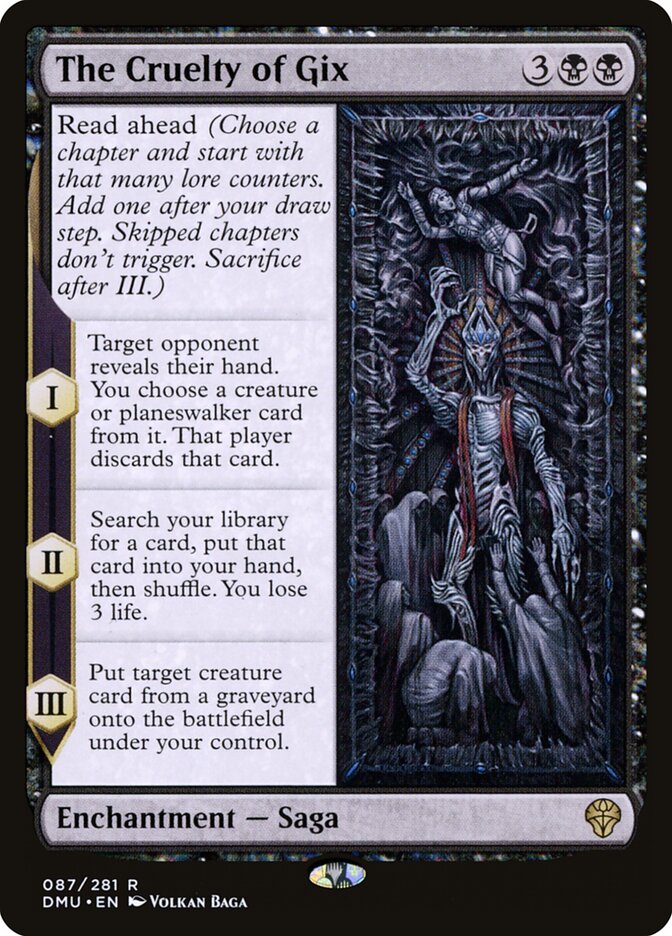 The Cruelty of Gix (Foil) (ING)