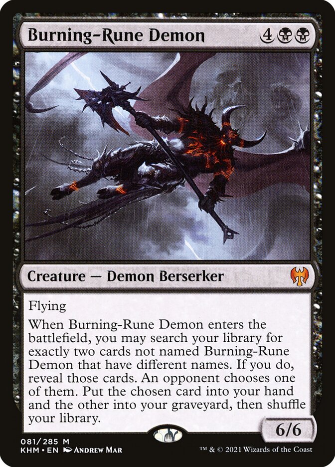 Runescarred Demon (ESP)