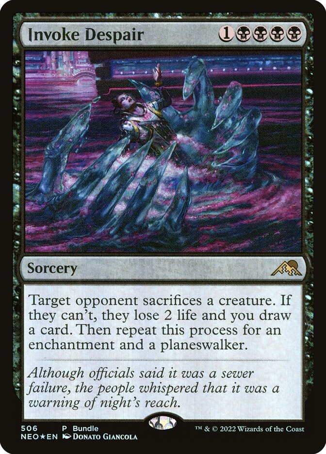 Invoke Despair (Bundle Foil) (ING)