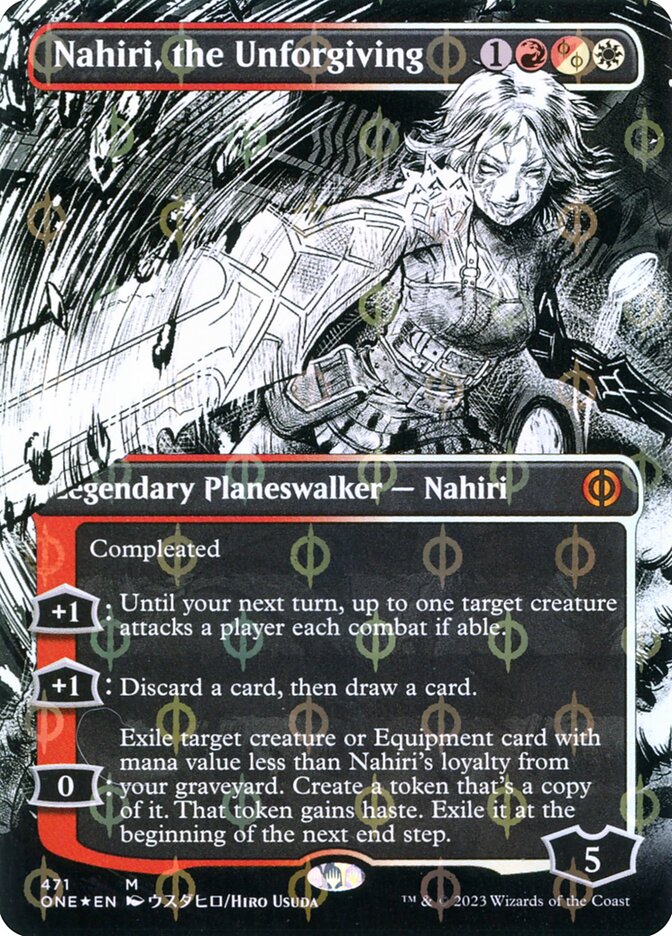 Nahiri, the Unforgiving (Borderless) (Foil) (ING)