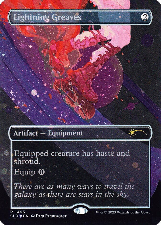Secret Lair: Lightning Greaves (1493 – Foil)