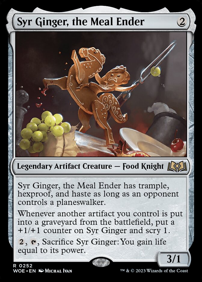 Syr Ginger, the Meal Ender (ESP)