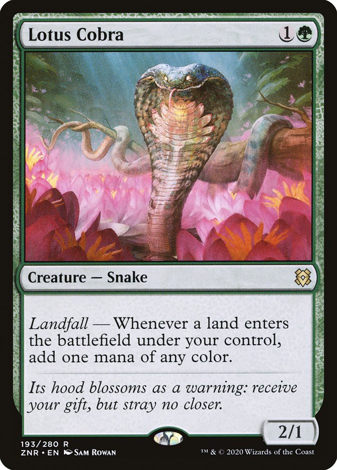 Lotus Cobra (Foil) (ING)