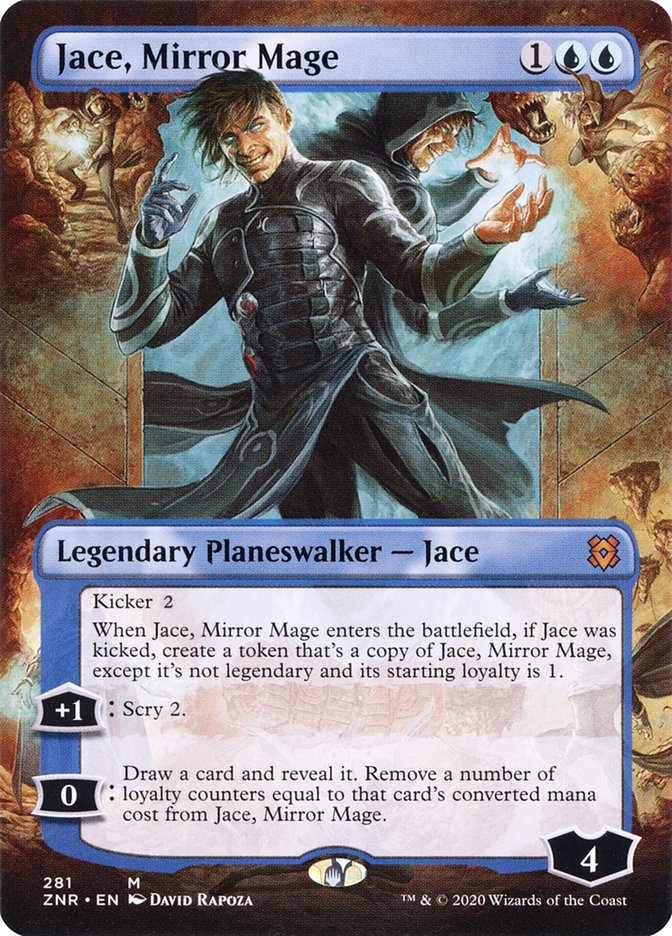 Jace, Mirror Mage (Borderless) (ING)