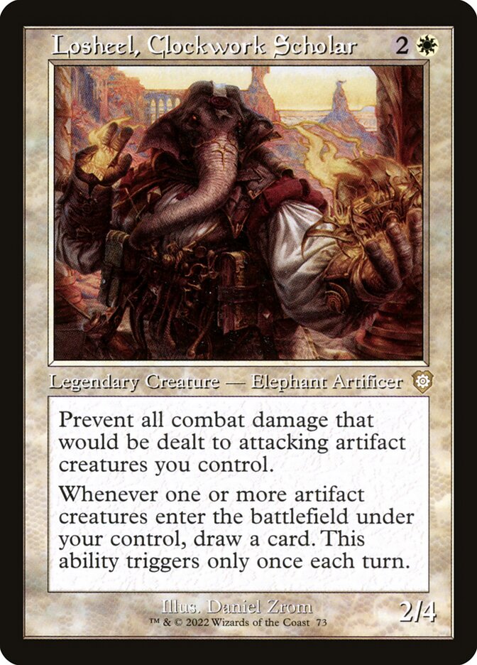 Losheel, Clockwork Scholar (ING)