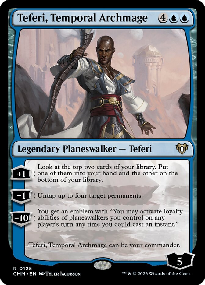 Teferi, Temporal Archmage (Foil) (ING)