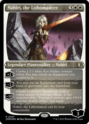 Nahiri, the Lithomancer (Etched Foil) (ING)