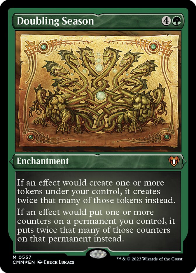 Doubling Season (Foil Etched) (ING)
