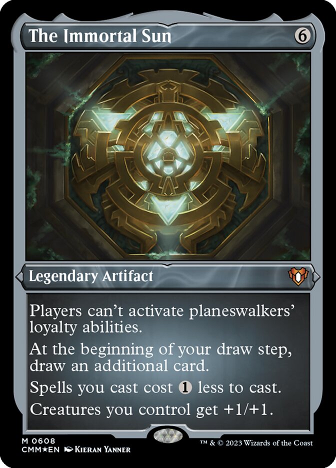 The Immortal Sun (Foil Etched) (ING)