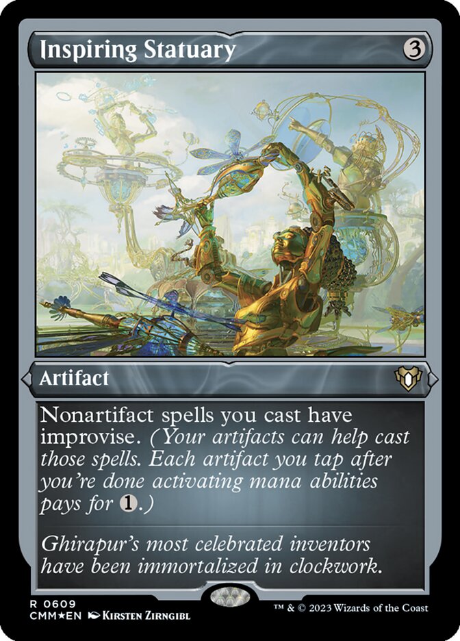 Inspiring Statuary (Foil Etched) (ING)