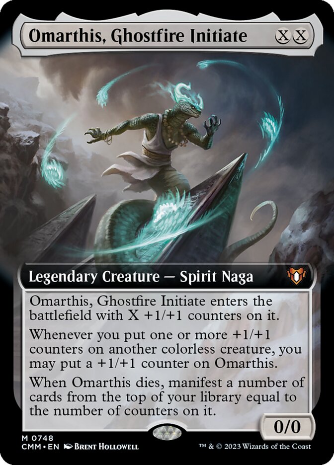 Omarthis, Ghostfire Initiate (Extended Art) (ING)