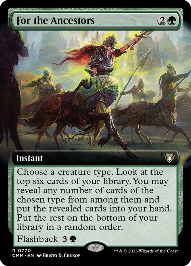 For the Ancestors (Extended Art) (ING)