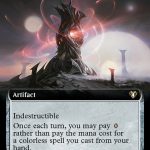 Darksteel Monolith (Extended Art) (Foil) (ING)