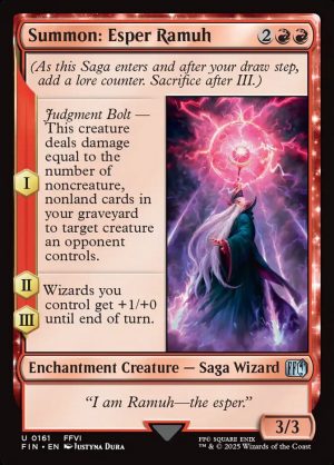 Summon: Esper Ramuh (ESP)