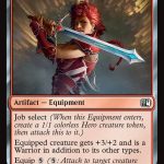 Warrior’s Sword (Foil) (ING)