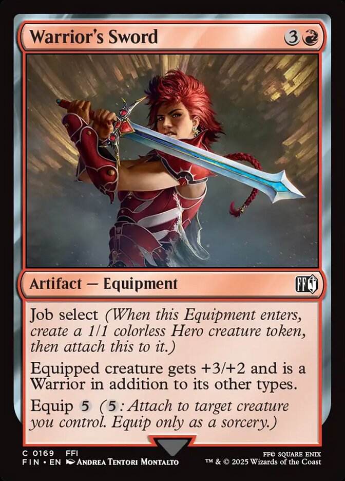 Warrior’s Sword (Foil) (ING)