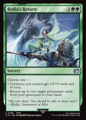 Rydia's Return (Foil) (ESP)