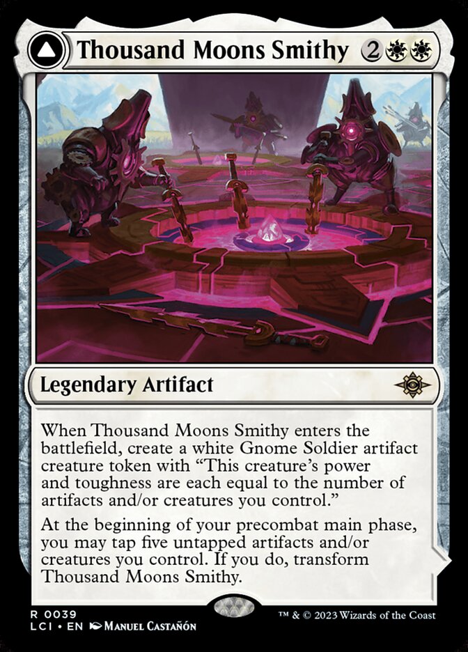 Thousand Moons Smithy (Foil) (ING)