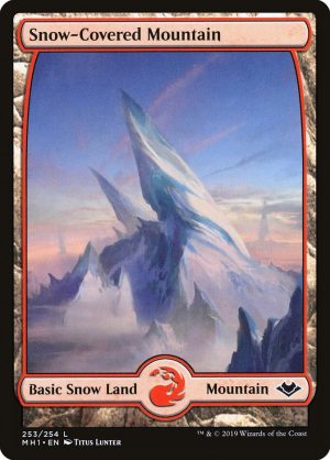 Montaña Nevada (Foil) (ESP)