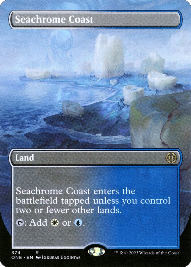 Seachrome Coast (Borderless) (Foil) (ING)