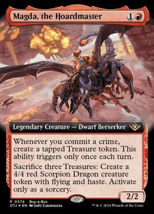 Magda, the Hoardmaster (Buy-a-Box Foil) (Extended Art) (ESP)
