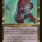 Horned Kavu (ESP)