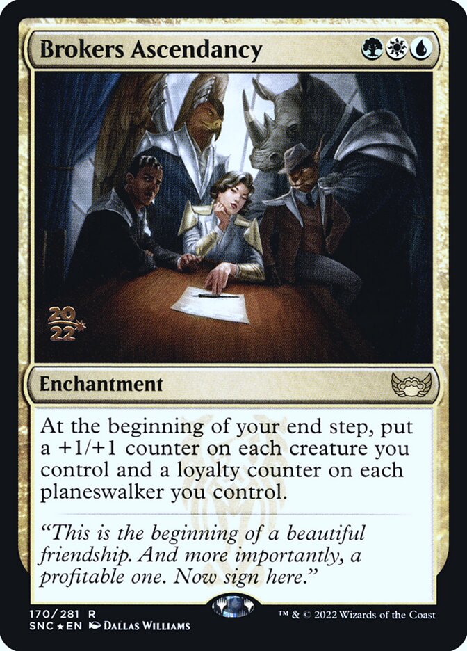 Brokers Ascendancy (Prerelease Foil) (ESP)