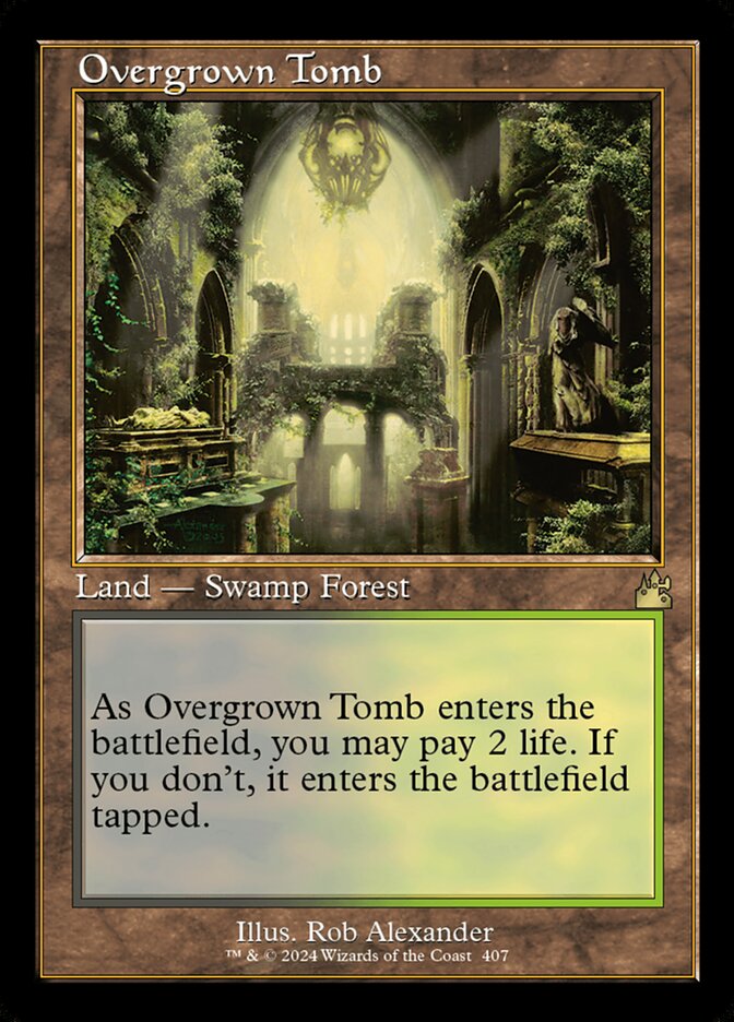 Overgrown Tomb (0407 – Retro Frame) (ING)
