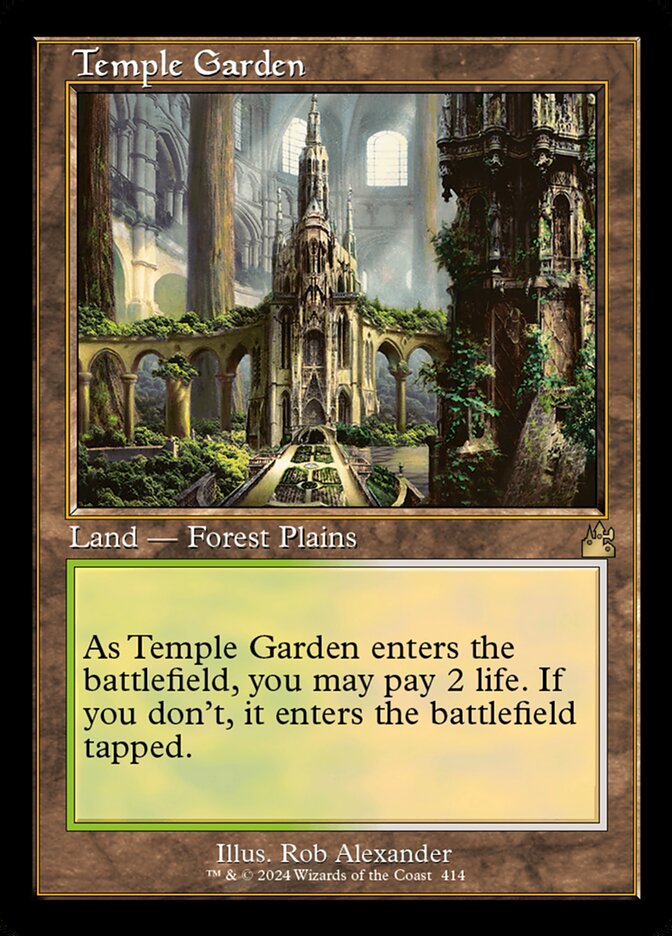 Temple Garden (0414 – Retro Frame) (ING)