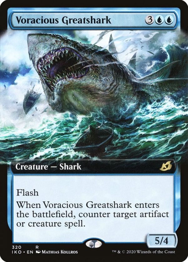 Voracious Greatshark (Extended Art) – ZendiCard