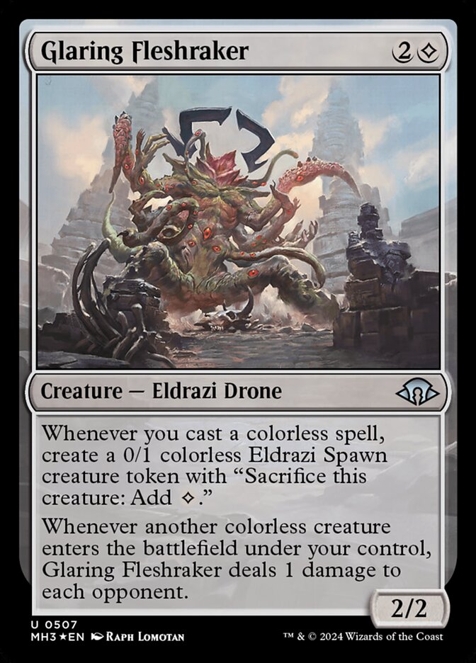 Glaring Fleshraker (Foil) (ING)