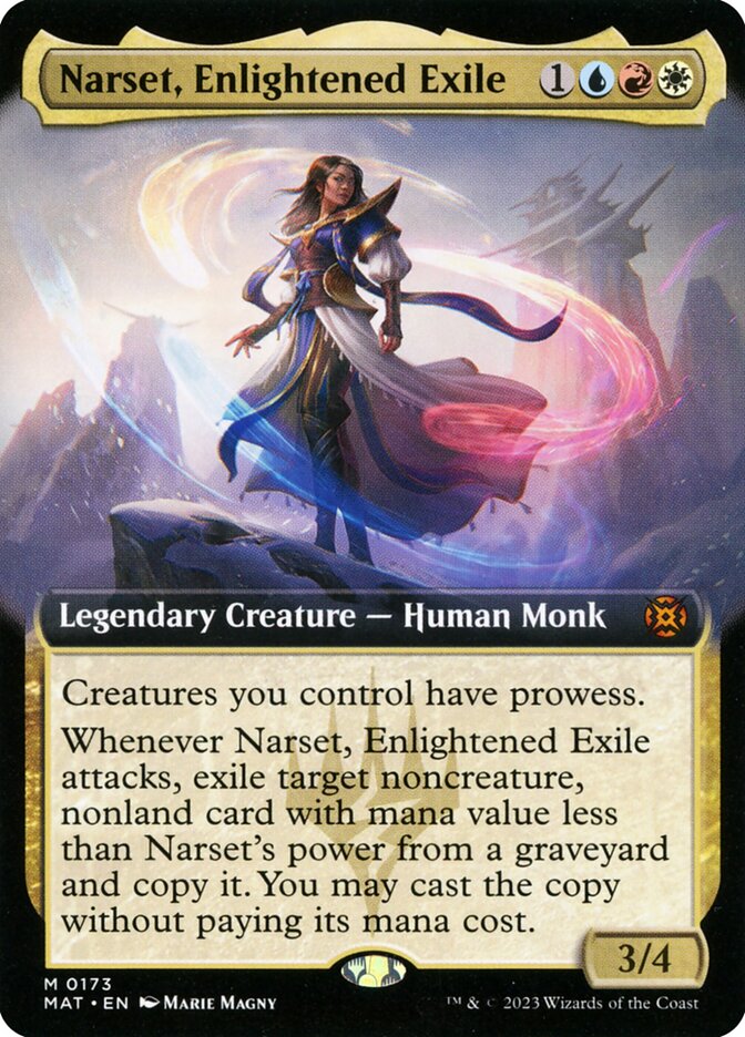 Narset, Enlightened Exile (Extended Art) (ING)