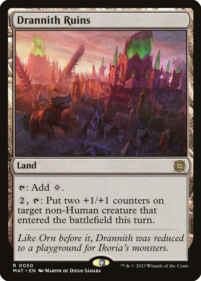 Drannith Ruins (Foil) (ESP)